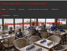 Tablet Screenshot of generationechecsparisclub.com